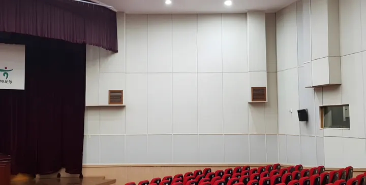 한국지역난방공사 방음판넬 교체 — 공사 후